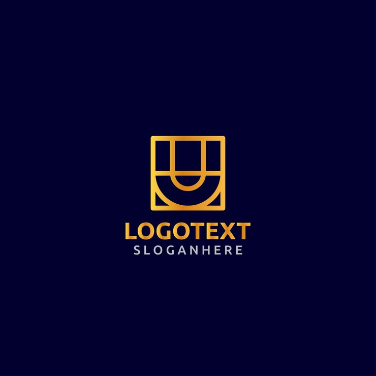 Vector logo de letra u