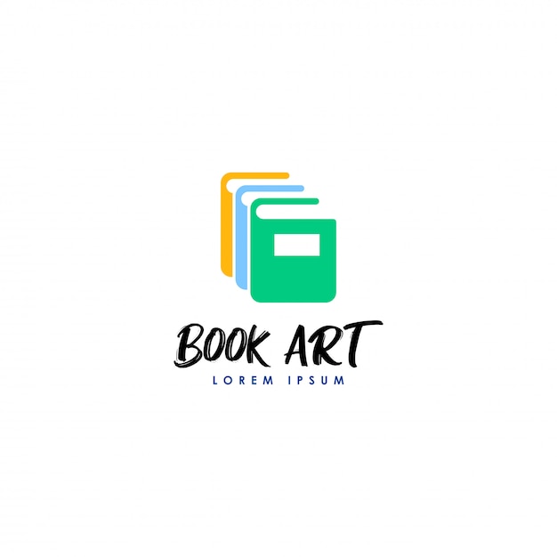 Vector logo del libro