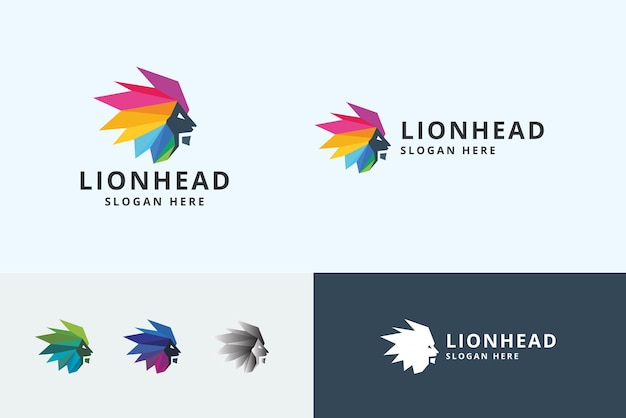 Vector logo_lionhead