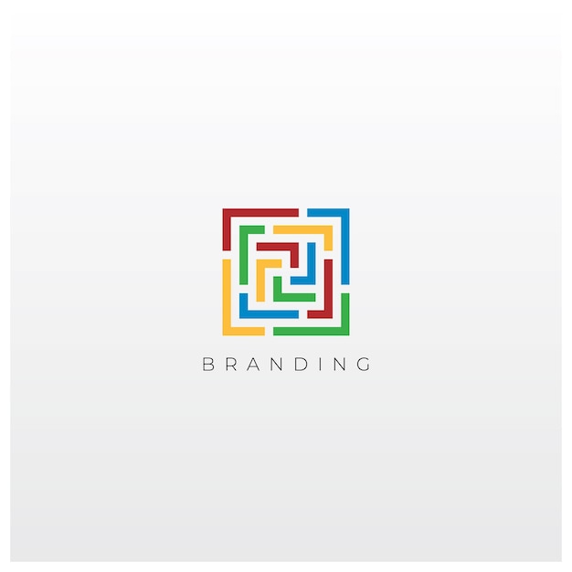 Un logo para una marca llamada branding.