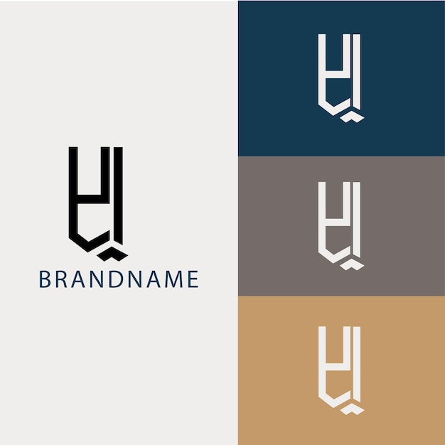 Un logo para una marca llamada h.