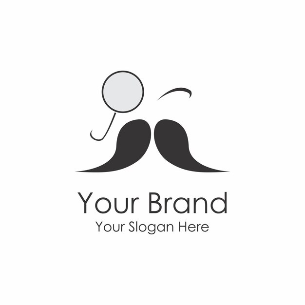 logo de mascarilla para ojos premium