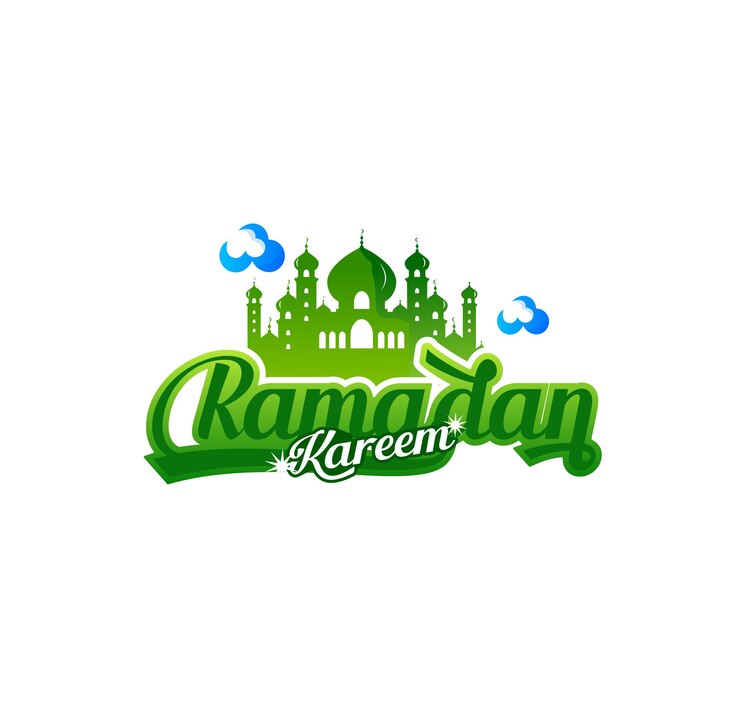 El logo para el mes de ramadán.