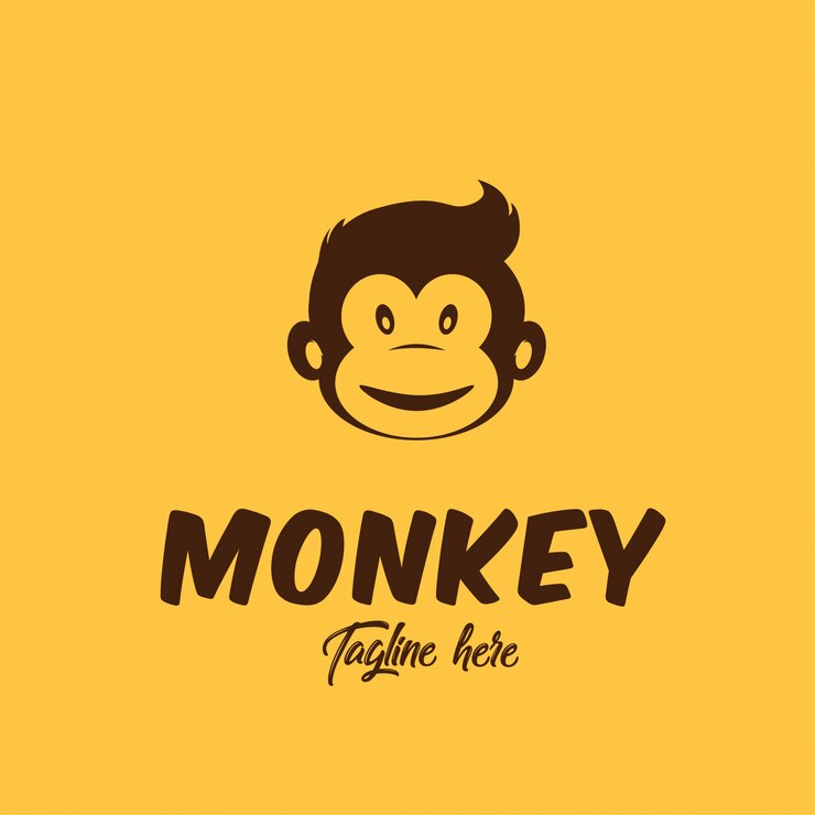 Logo mono simple para identidad de barbería