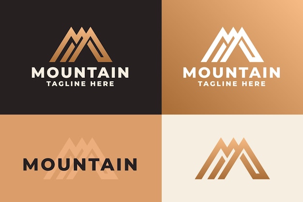 Vector logo_montaña