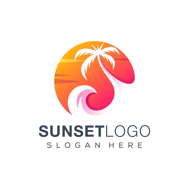 logo naranja Sunset