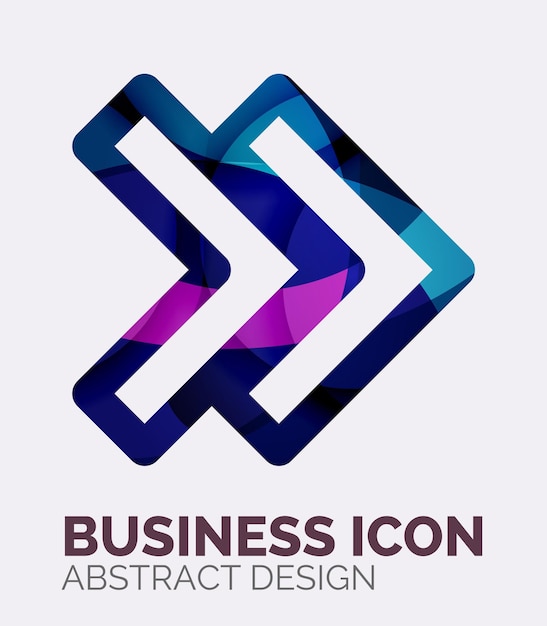 Logo de negocios abstracto