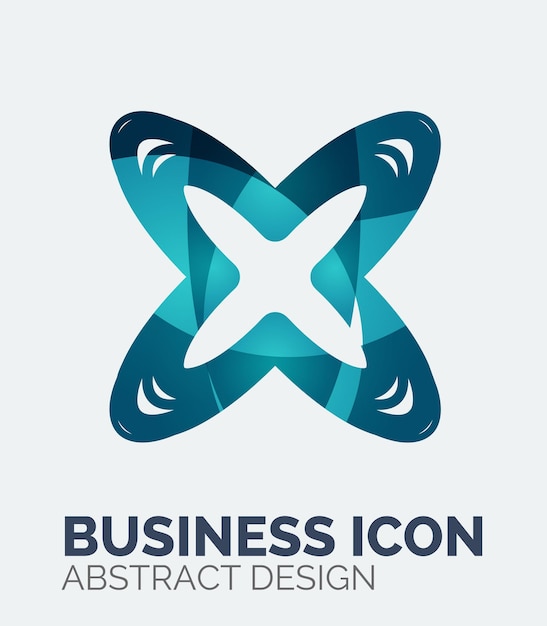 Logo de negocios abstracto