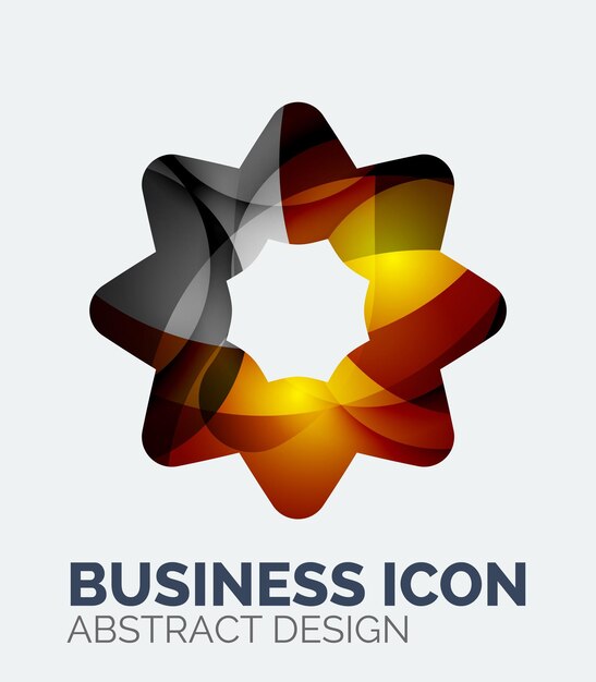 Logo de negocios abstracto