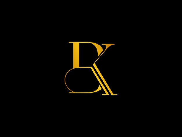 Un logo negro y amarillo para una empresa llamada bk