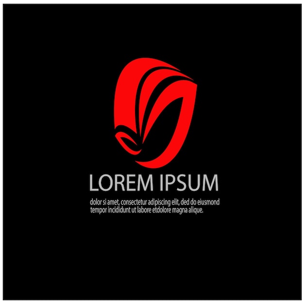 Un logo negro y rojo con la letra g en rojo.