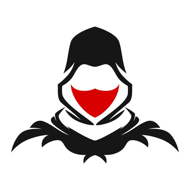 Logo ninja vector