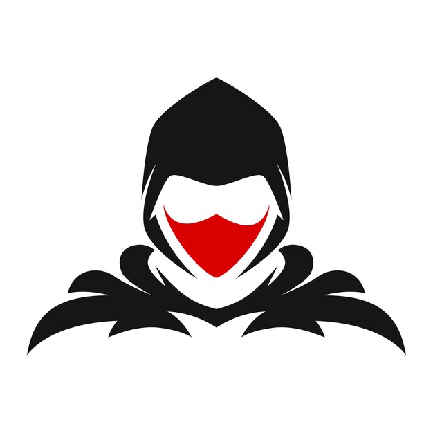 Logo ninja vector