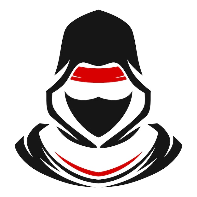 Logo ninja vector