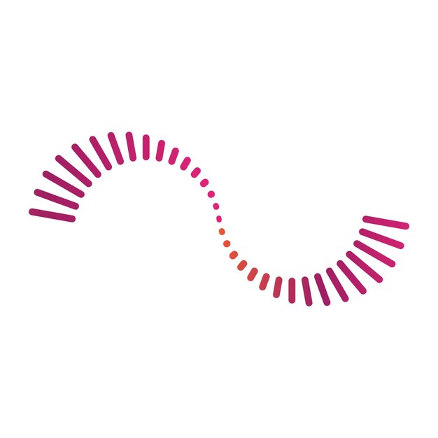Logo de onda de sonido