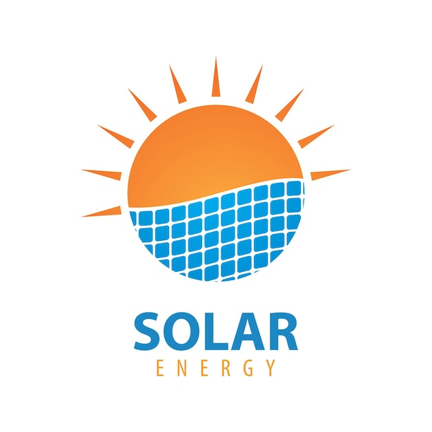 Logo panel solar