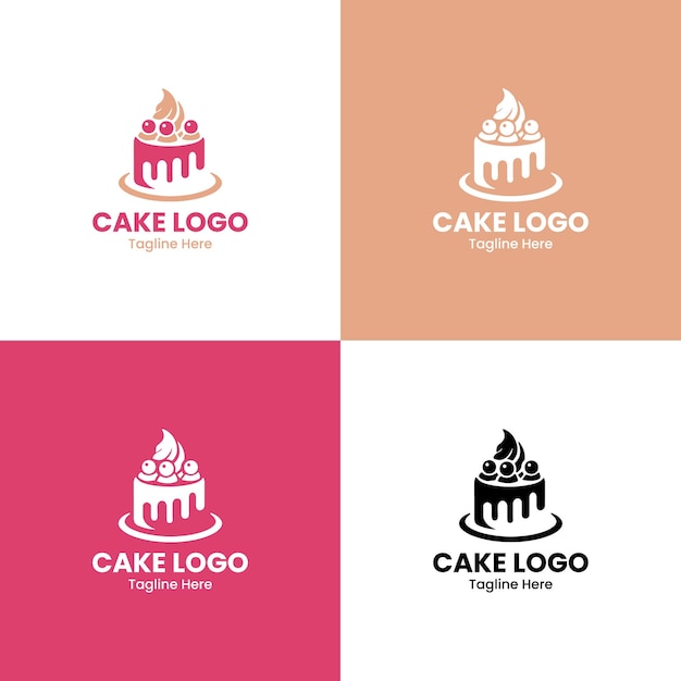 Logo de pastel