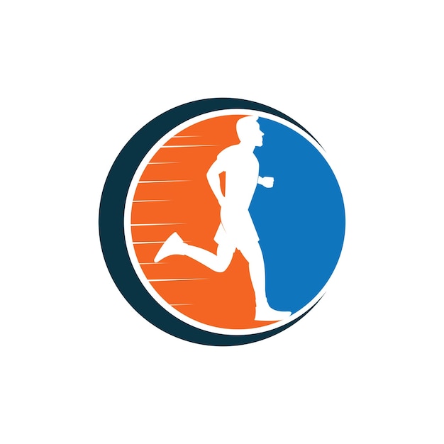 Logo de persona corriendo