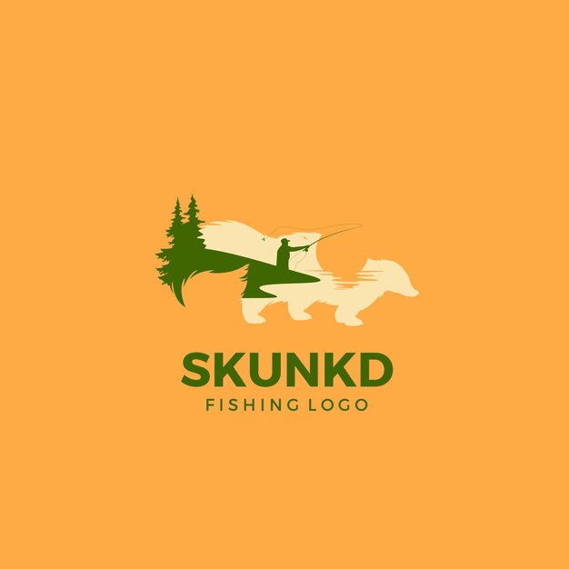 LOGO DE PESCA SKUNKD