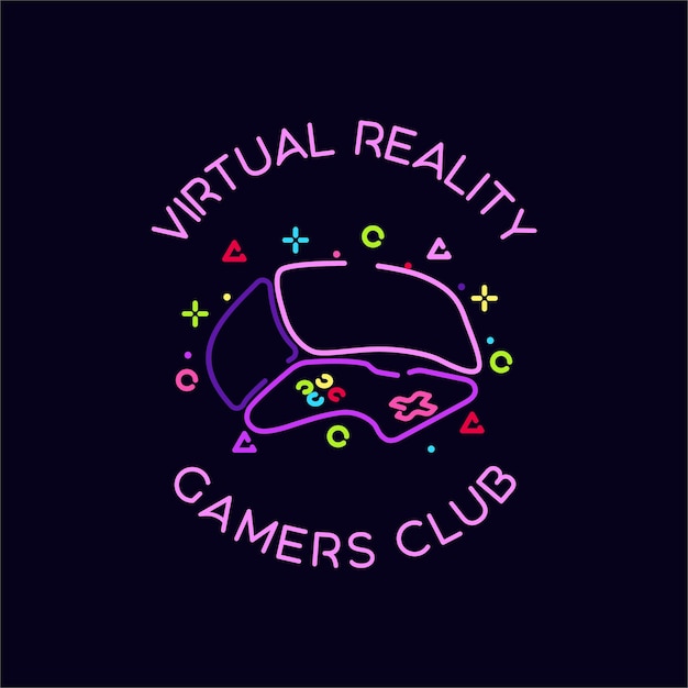 Logo de realidad virtual