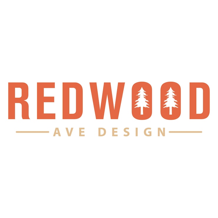 Vector logo de redwood logo al aire libre