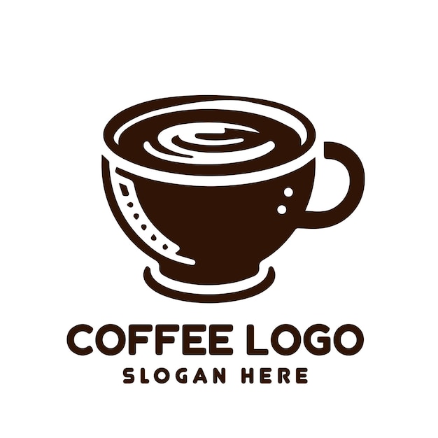 Logo retro de café