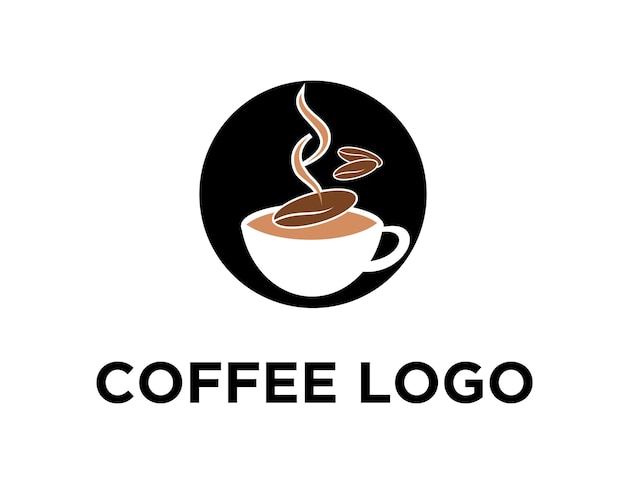 Logo retro de café