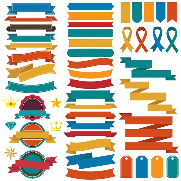 Logo retro vintage para banner