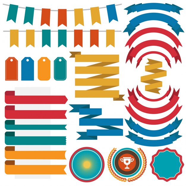 Logo retro vintage para banner