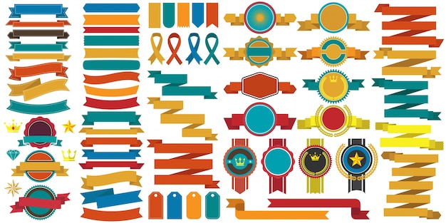 Logo retro vintage para banner
