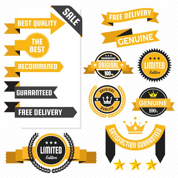 Logo retro vintage para banner