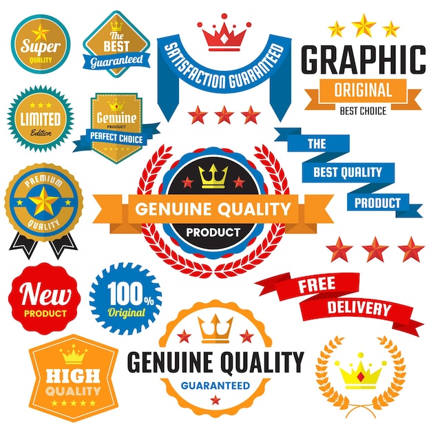 Logo retro vintage para banner