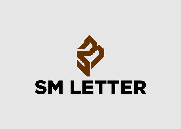 LOGO SM MS LETRA NOMBRE DE LA EMPRESA