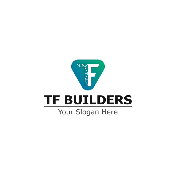 Vector un logo para tf builders. su lema aquí.