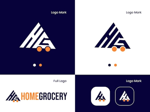 Un logo para una tienda de abarrotes en casa
