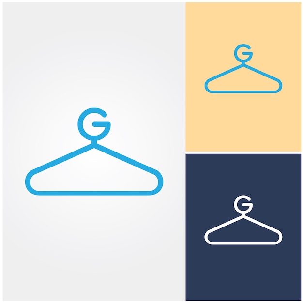 Un logo para una tienda de ropa llamada g.