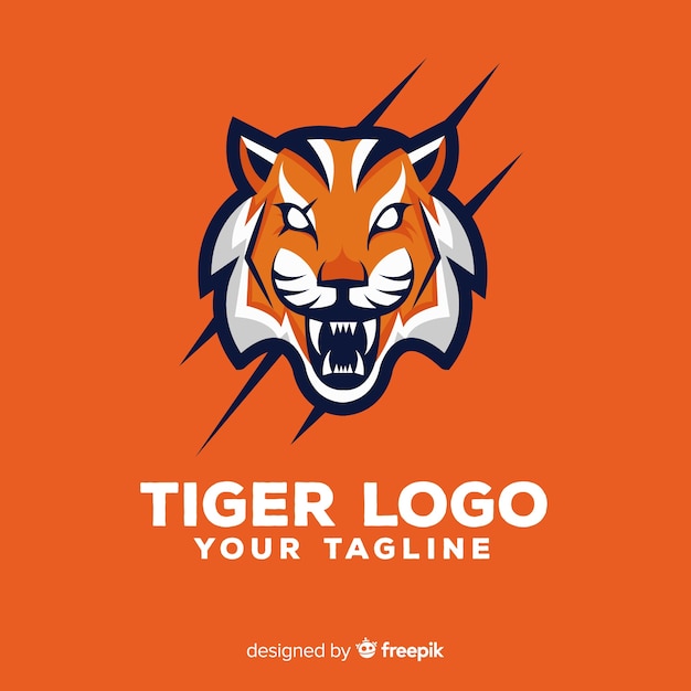 Logo tigre terrorífico