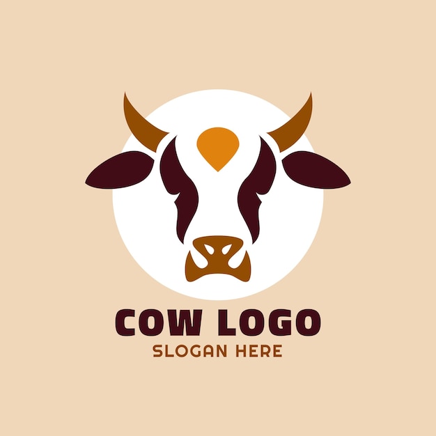 Vector logo de vaca