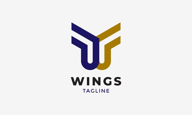Logo vector diseño minimalista flechas signo estilo concepto creatividad diseño marca identidad corporativa