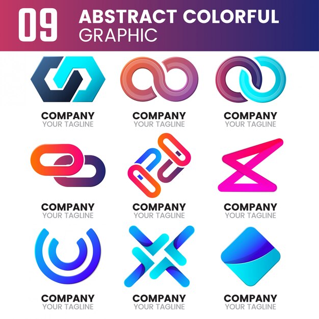 Logo de vector mínimo moderno para banner
