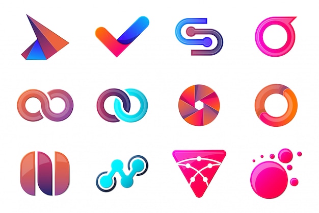 Logo de vector mínimo moderno para banner