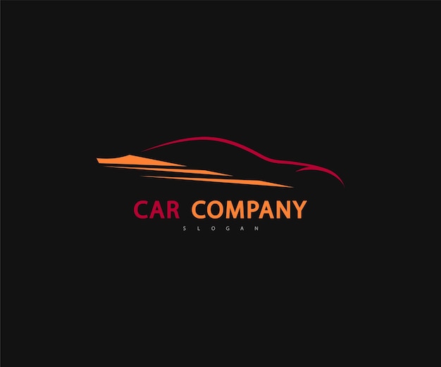 Logos de automóviles abstractos Símbolo de la empresa de automóviles Tienda de automóviles Ve