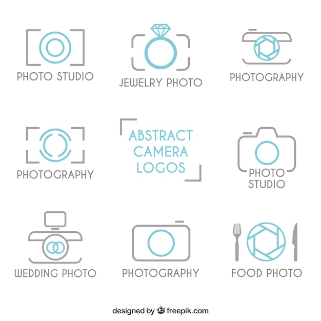 Vector logos contorneados de fotografía