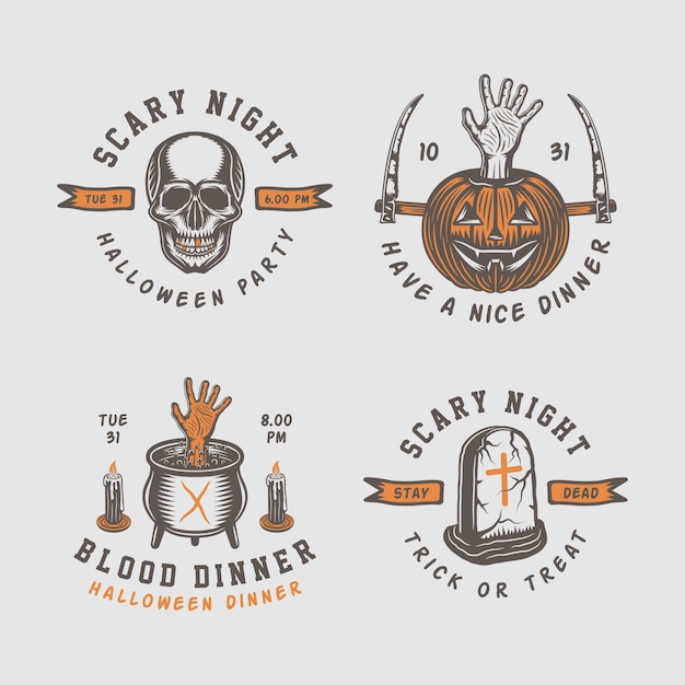 Logos de halloween