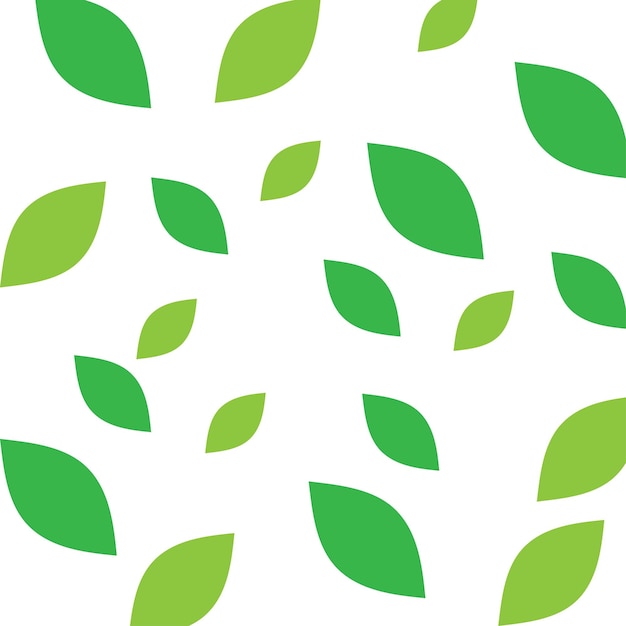 Logos de vector de elemento de naturaleza de ecología de hoja de árbol verde