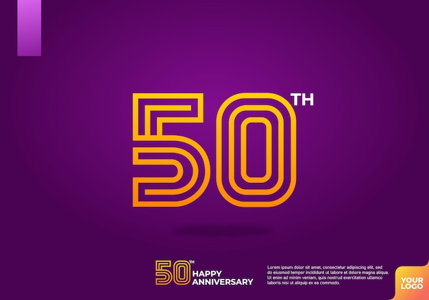 Logotipo del 50 aniversario