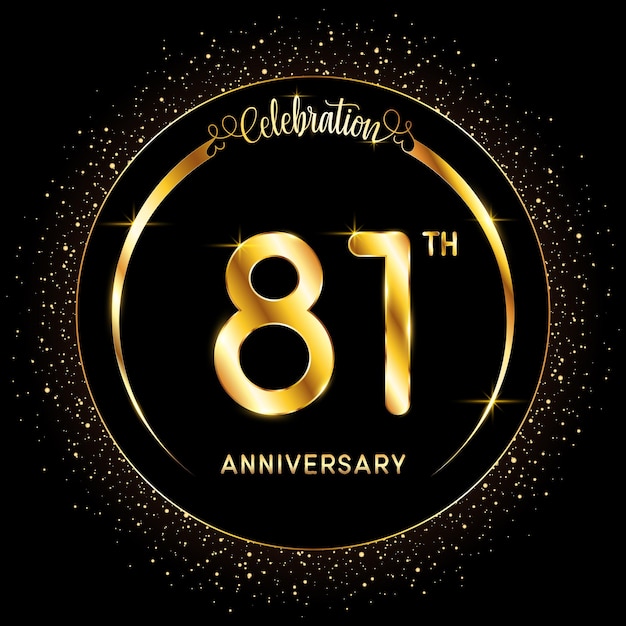 Logotipo del 81 aniversario