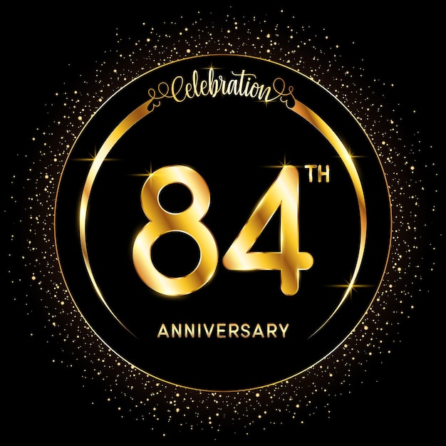 Logotipo del 84 aniversario