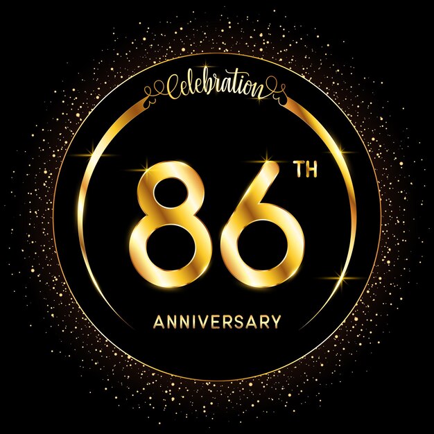 Logotipo del 86 aniversario