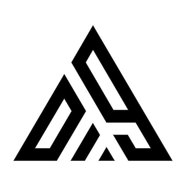El logotipo AAA El logotipo del texto alfabético AAA